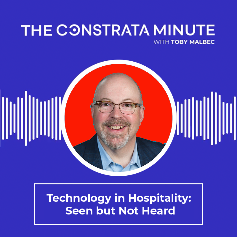 Hospitality Technology Should Be Seen and Not Heard